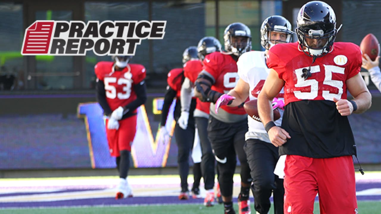 The Practice Report: Falcons Get Back 3 LBs