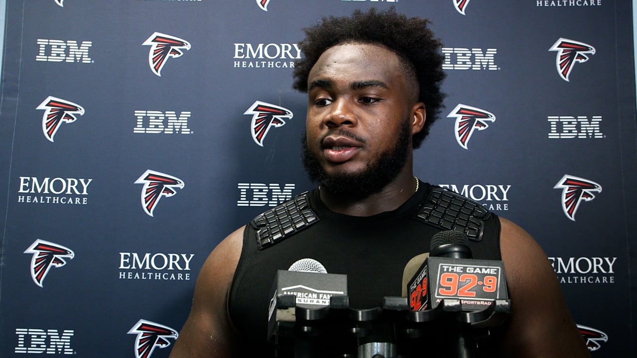Grady Jarrett "At the end of the day the biggest lesson is finishing