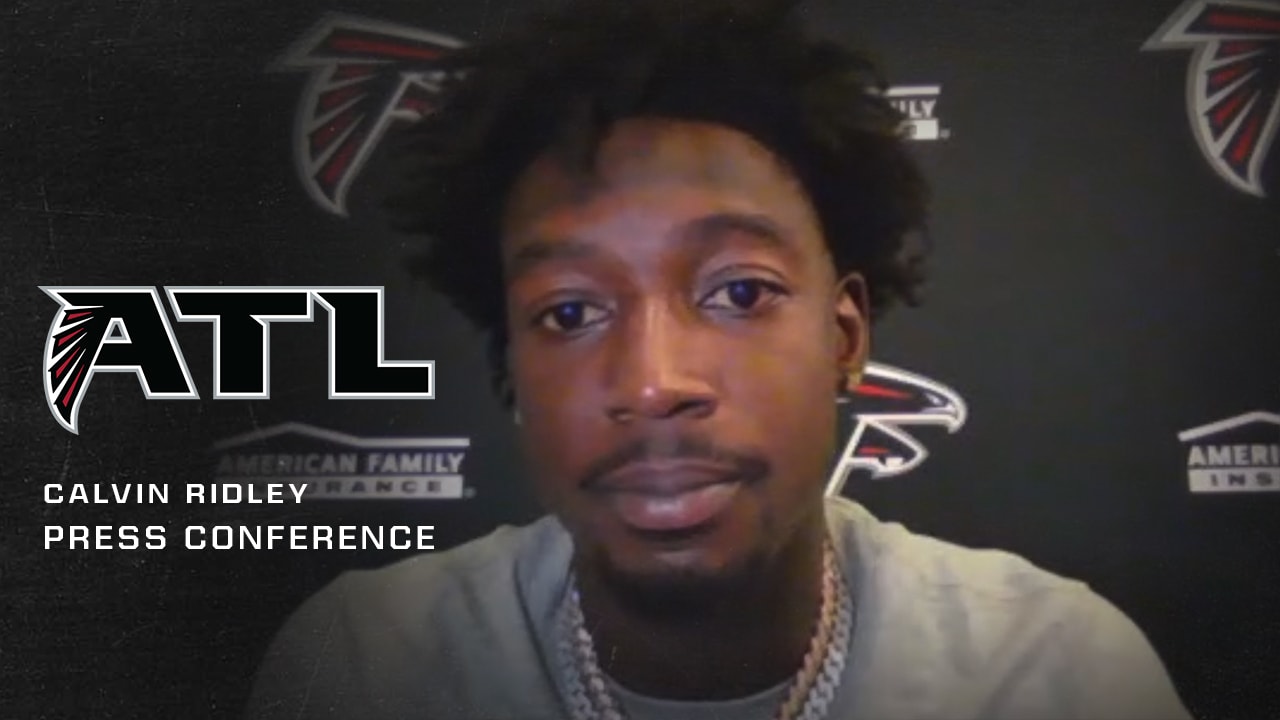 Calvin Ridley postgame press conference Falcons vs. Cowboys