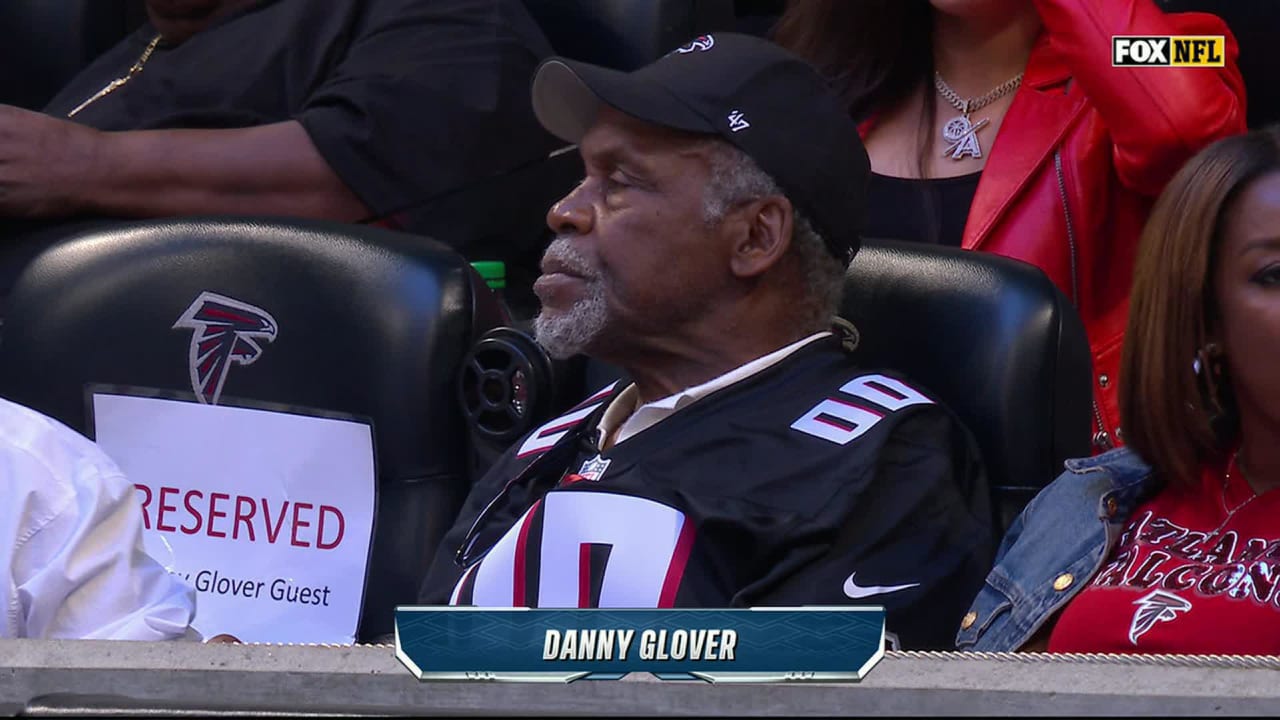 Danny Glover takes in VikingsFalcons game at MercedesBenz Stadium