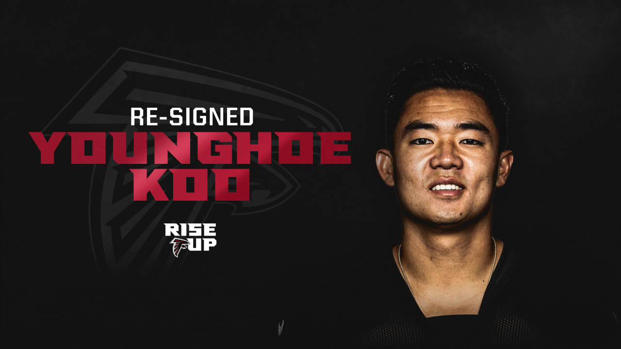 Atlanta Falcons have re-signed Younghoe Koo