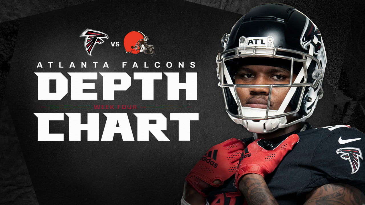 Falcons release depth chart heading into Week 4 of the 2023 regular season