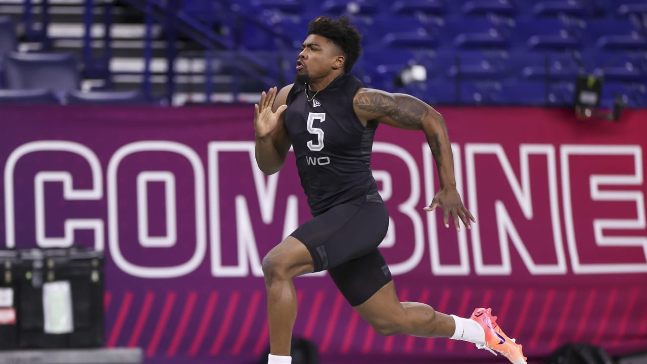 Chris Olave's 2022 NFL Scouting Combine workout, Video, Watch TV Show