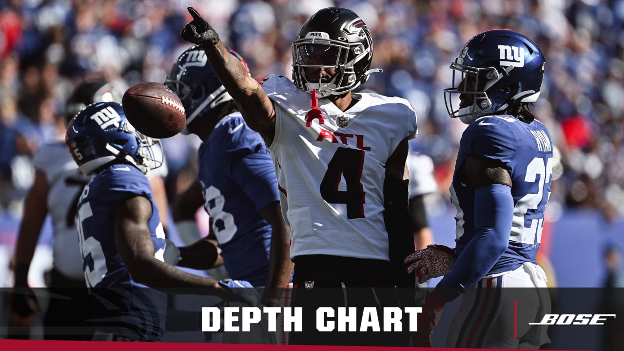 Falcons Official Depth Chart