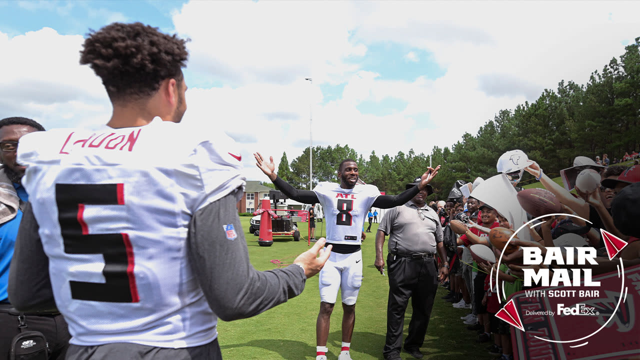 Falcons' Jared Bernhardt's only catch was a big one