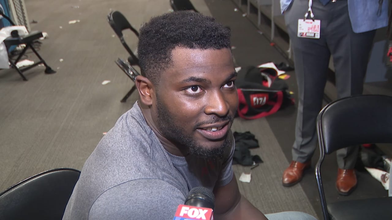 Lorenzo Carter: 'we're going to fight till the end' | Press Conference ...