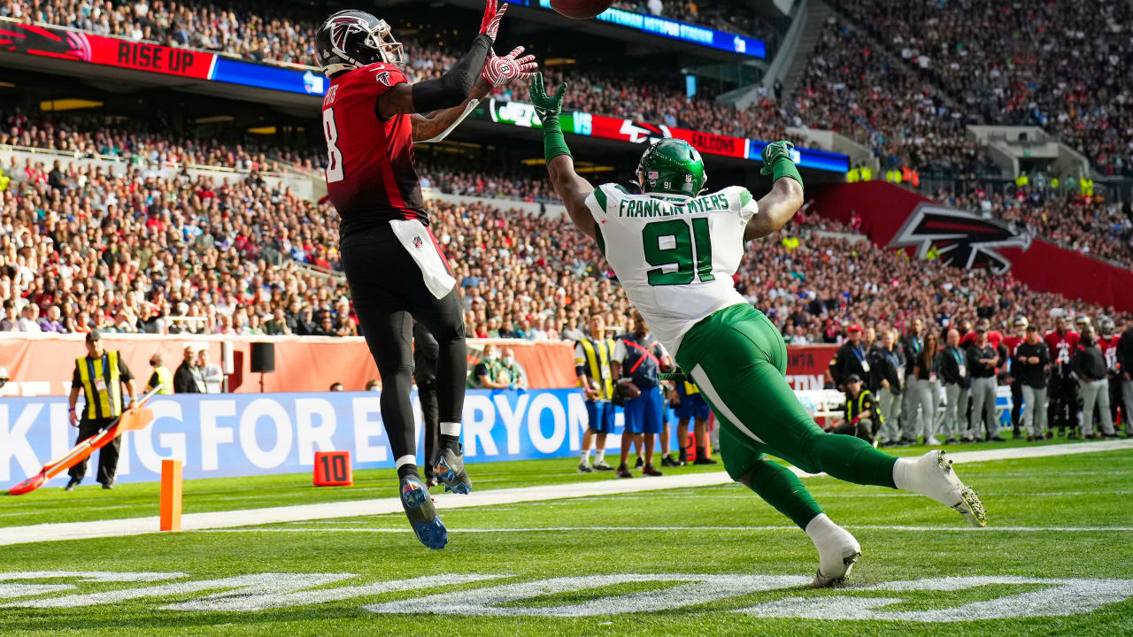 The Atlanta Falcons secure the win against the New York Jets Game