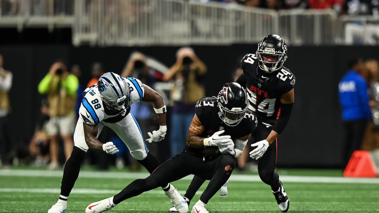 Falcons beat Panthers as rookie back Bijan Robinson, rebuilt defense excel