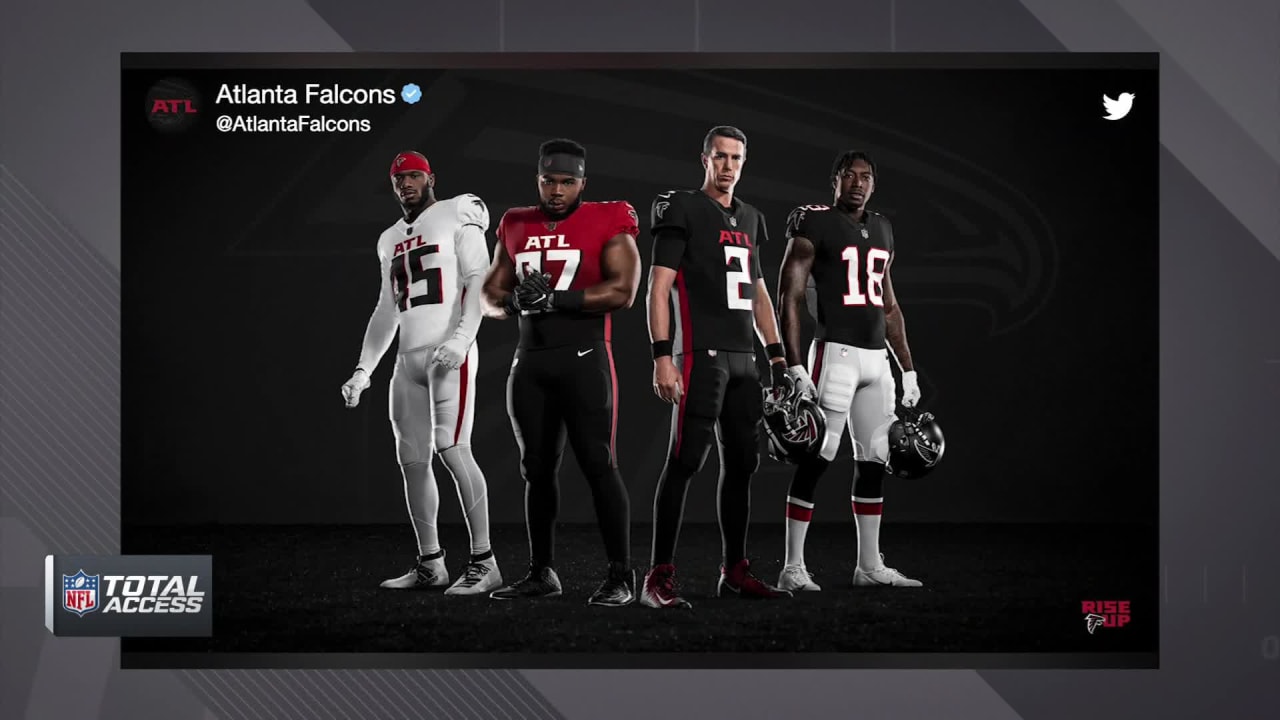 NFL Network's Deion Sanders reacts to Atlanta Falcons' new uniforms