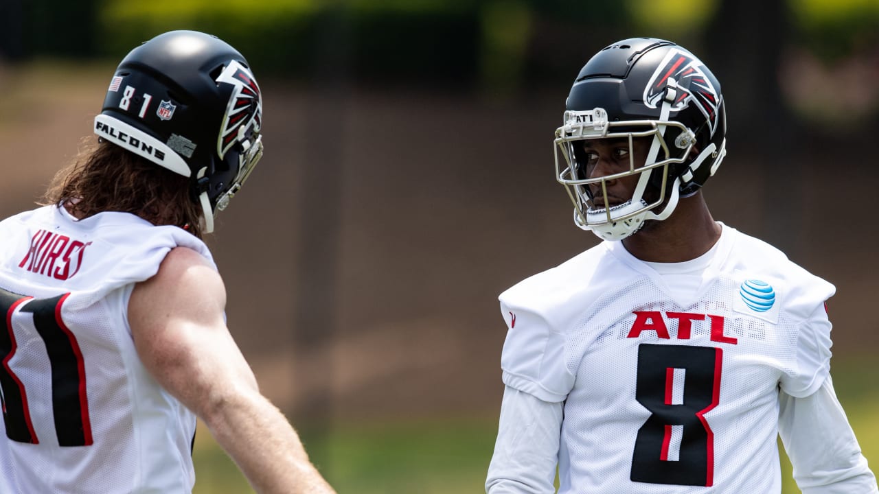 Falcons tight end fantasy camp battles 2021: Kyle Pitts vs Hayden Hurst -  DraftKings Network