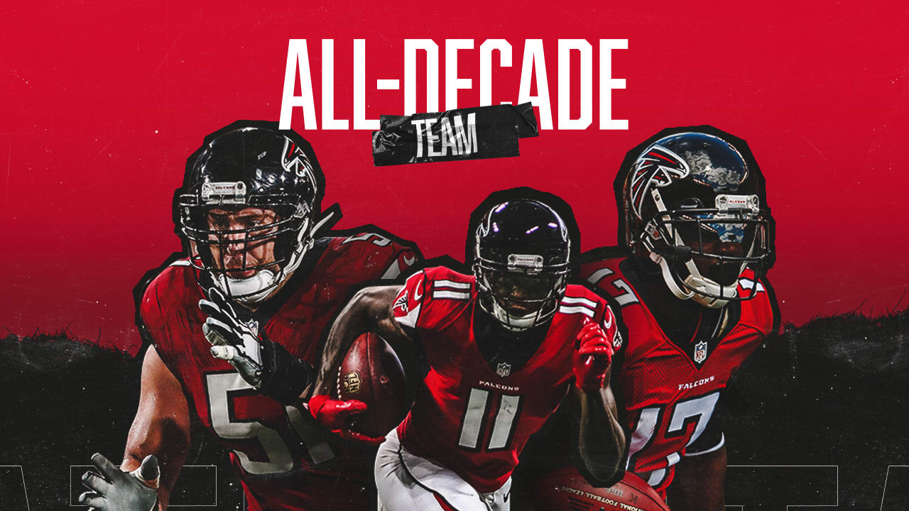 Julio Jones  Atlanta Falcons All-Decade Team