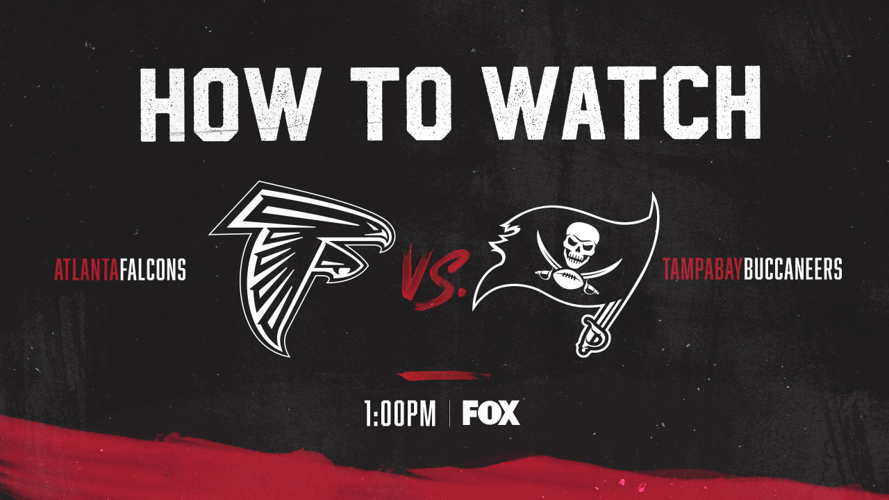 How to watch Buccaneers vs. Falcons Time, TV, live stream, radio, weather