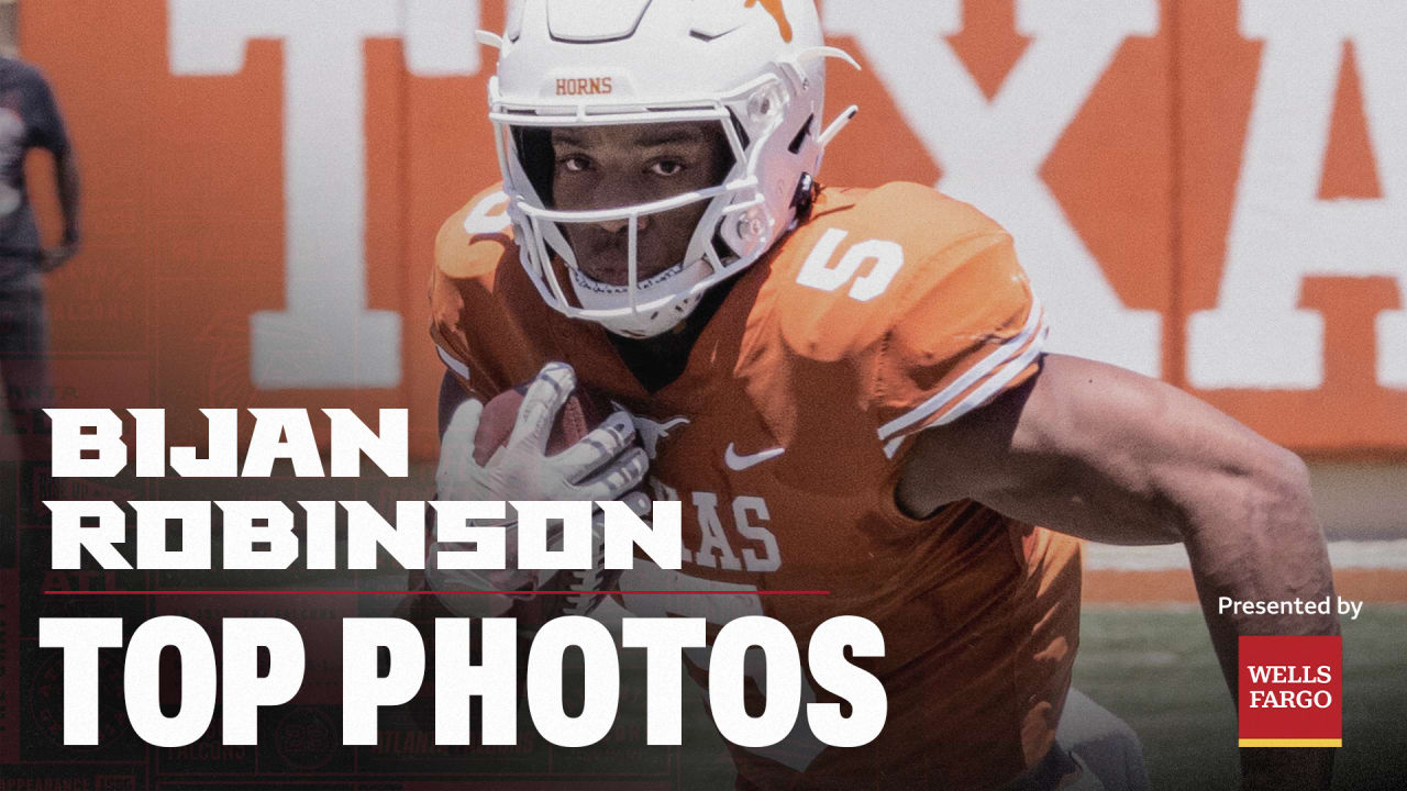 Falcons Select Bijan Robinson in First Round of 2023 Draft Top Photos