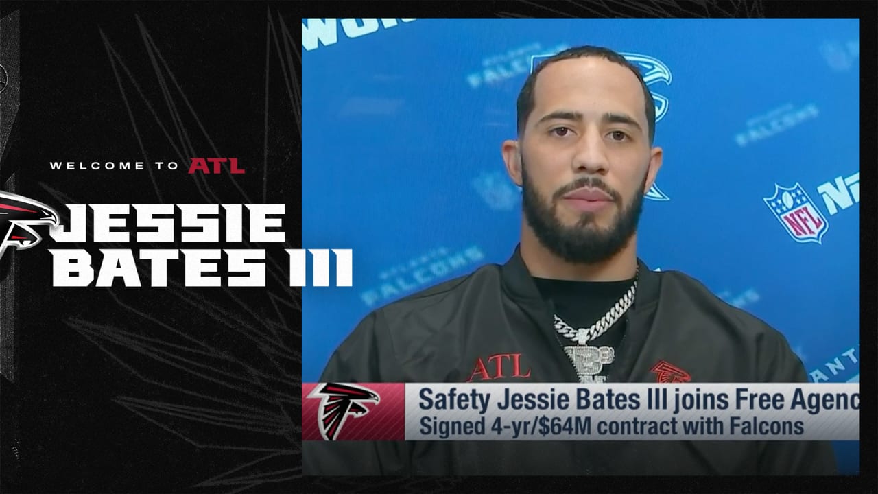 Jessie Bates III on NFL Network after signing with the Falcons
