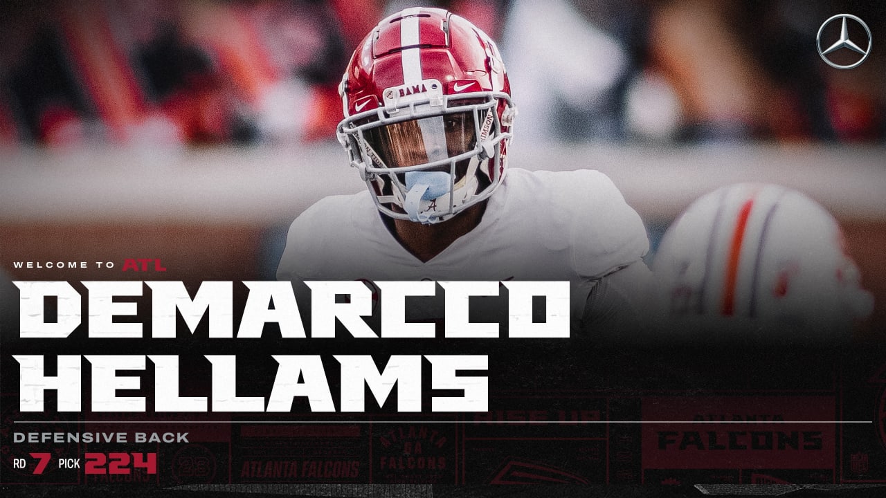 Falcons select DeMarcco Hellams with the No. 224 overall NFL Draft pick