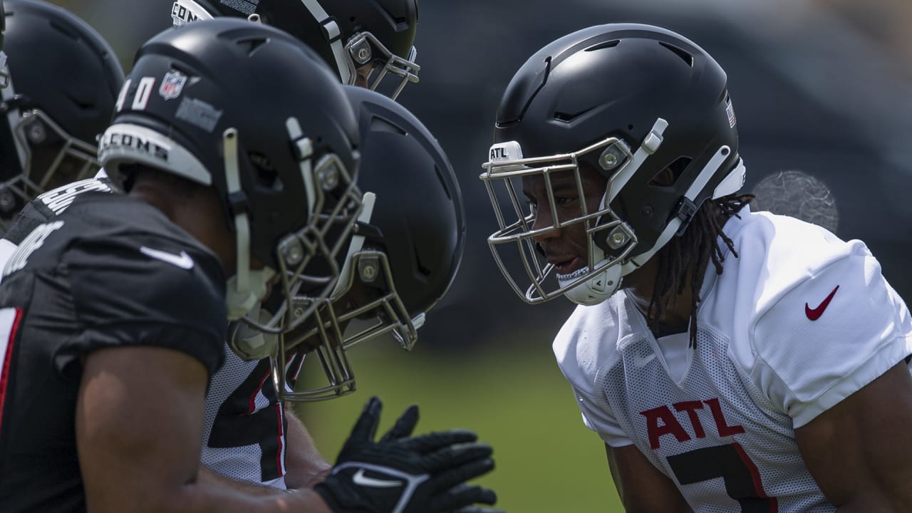 Matthew Bergeron using Falcons' rookie minicamp to lear