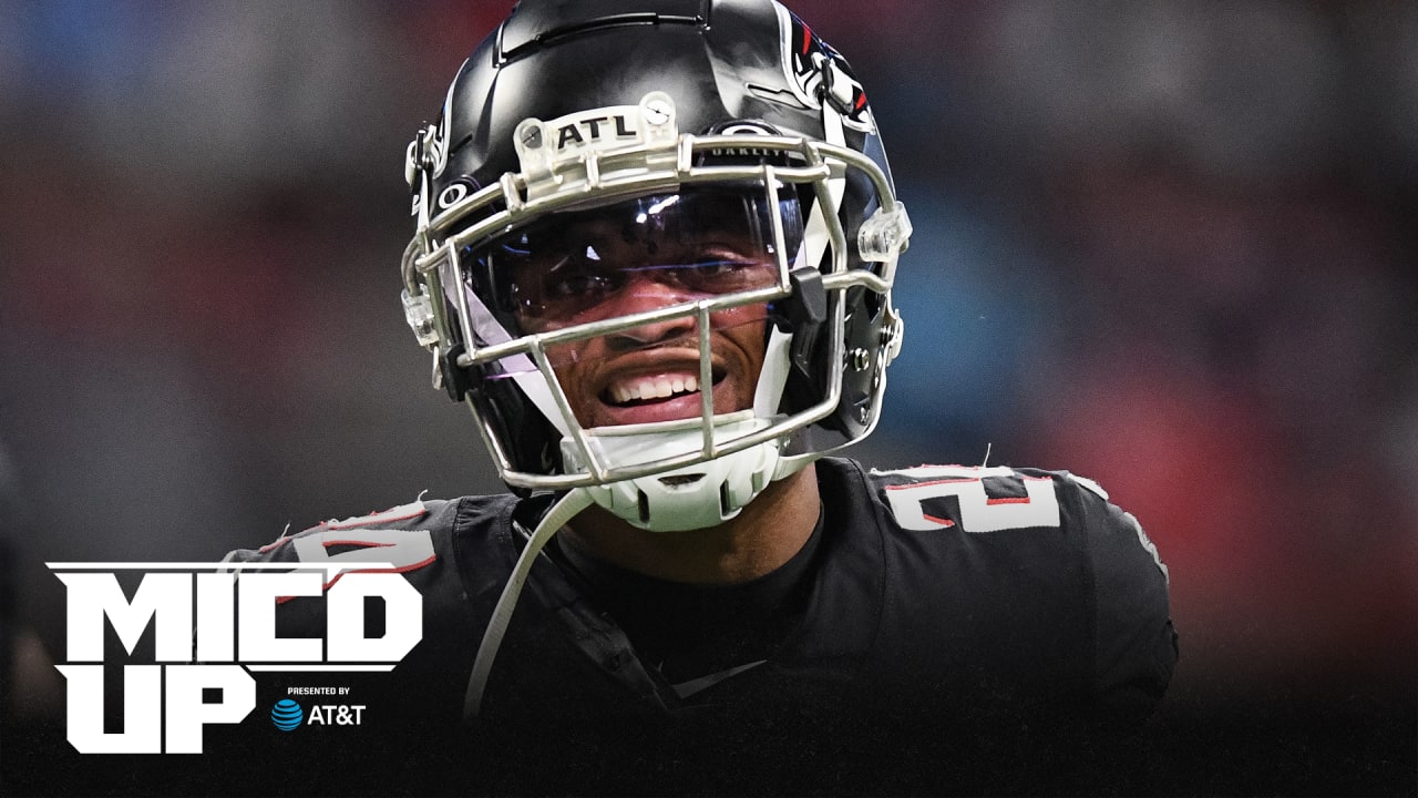 Watch: A.J. Terrell mic'd up in big game vs. Saints