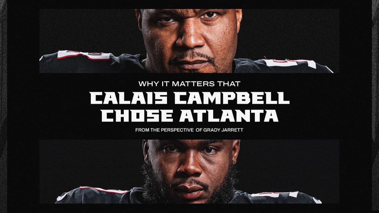 Will Atlanta Falcons be impossible to block with both Grady Jarrett and  Calais Campbell?