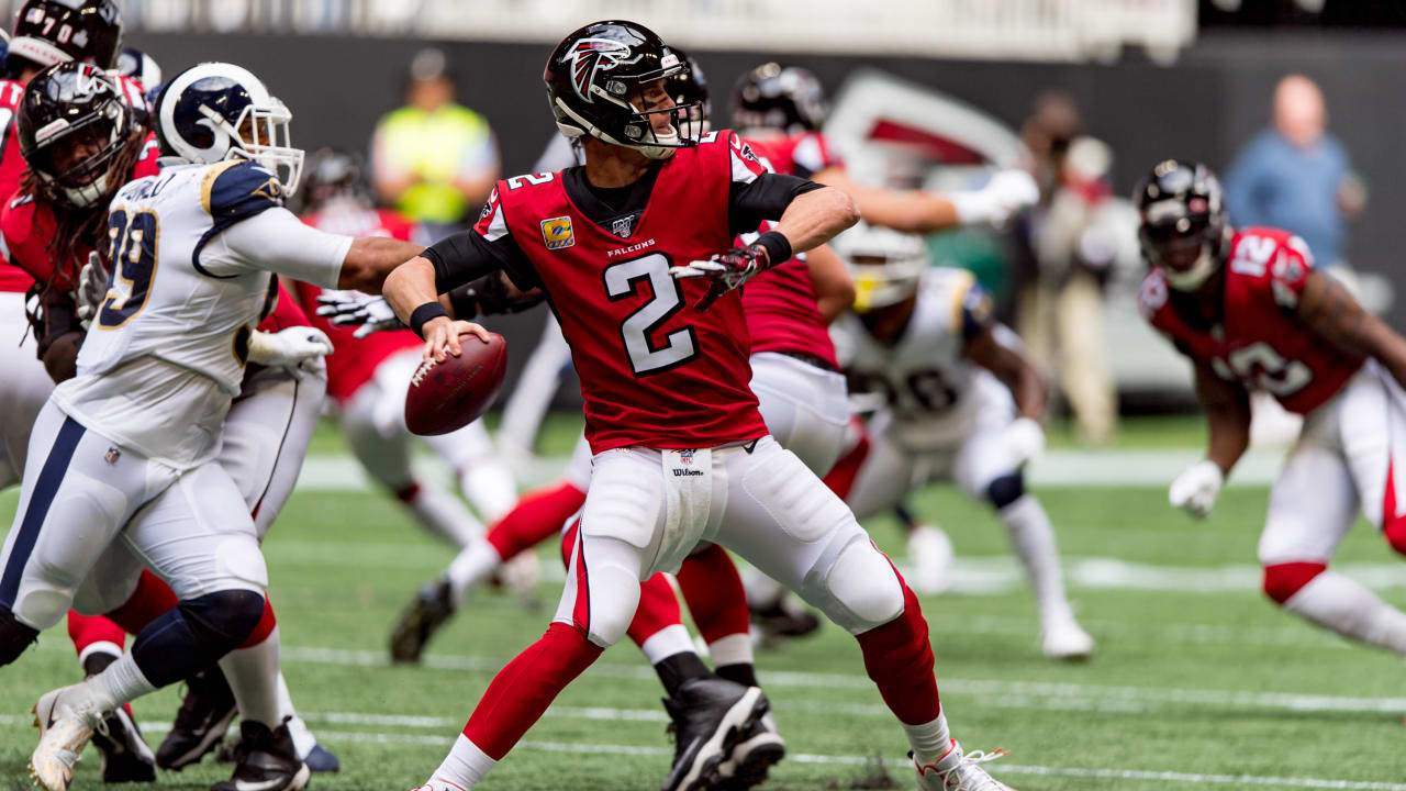 Jake Matthews says the Falcons have a chip on their shoulders