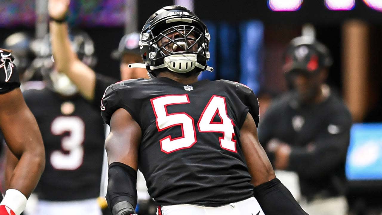 Foye Oluokun, Russell Gage, Hayden Hurst talk free agency following loss to  Saints