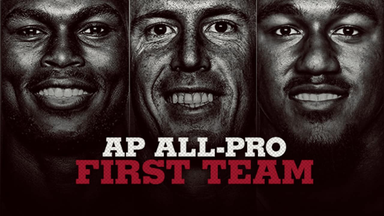 Ryan, Jones and Beasley Named to AP AllPro Team