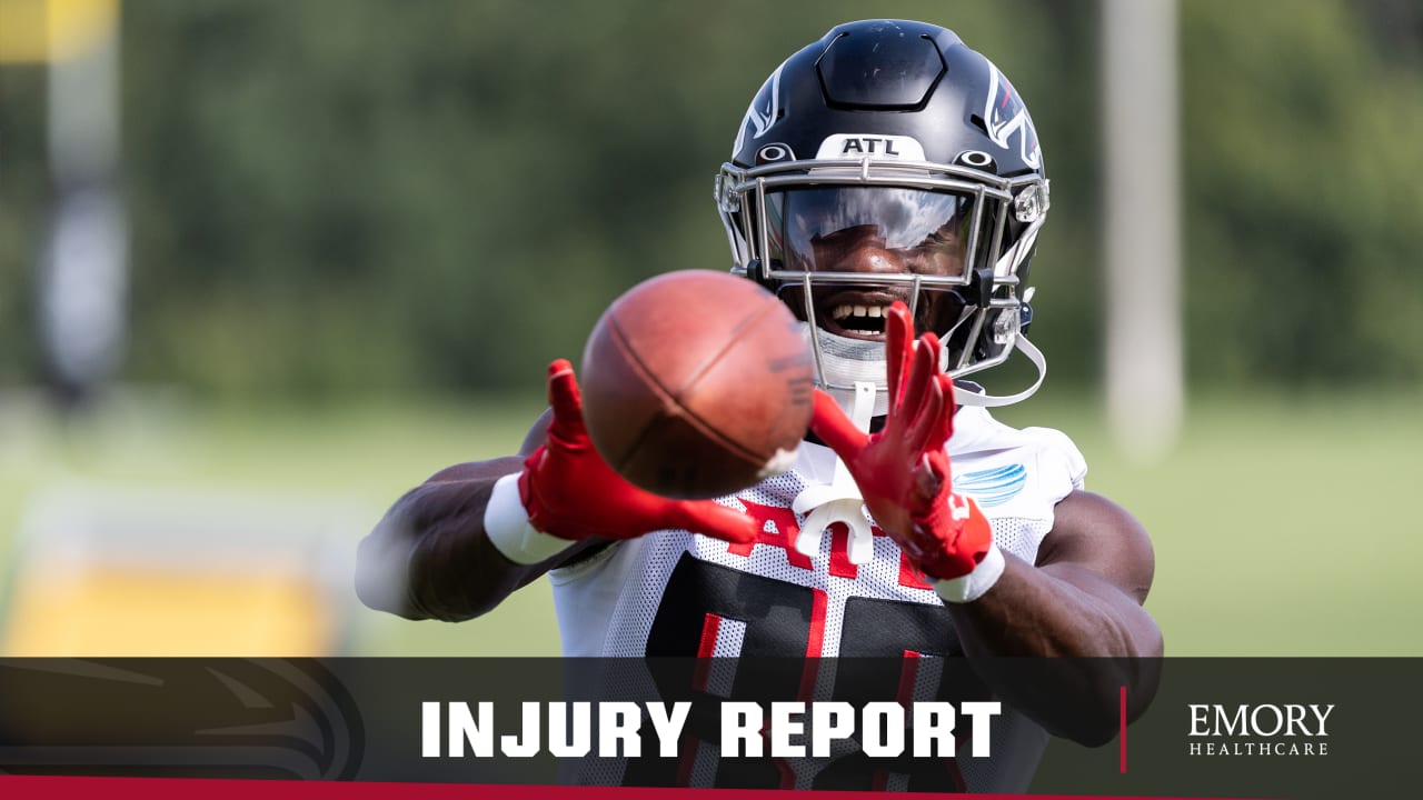 Injury report: Falcons WR Frank Darby out for Bucs' game