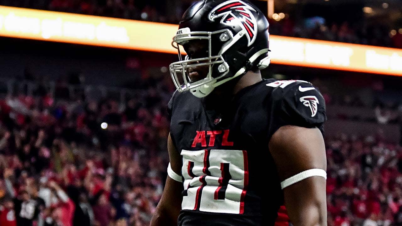 Hot seat: Falcons' Marlon Davidson starting to flash