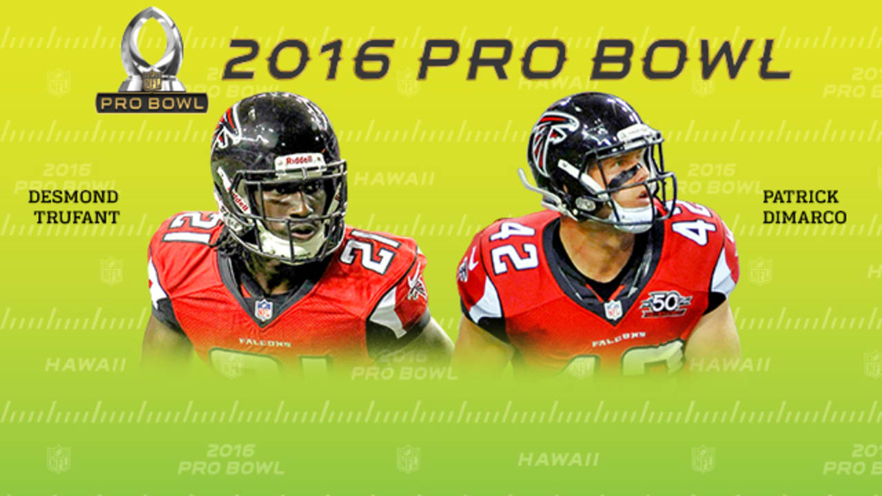 DiMarco, Trufant Named to Pro Bowl Roster