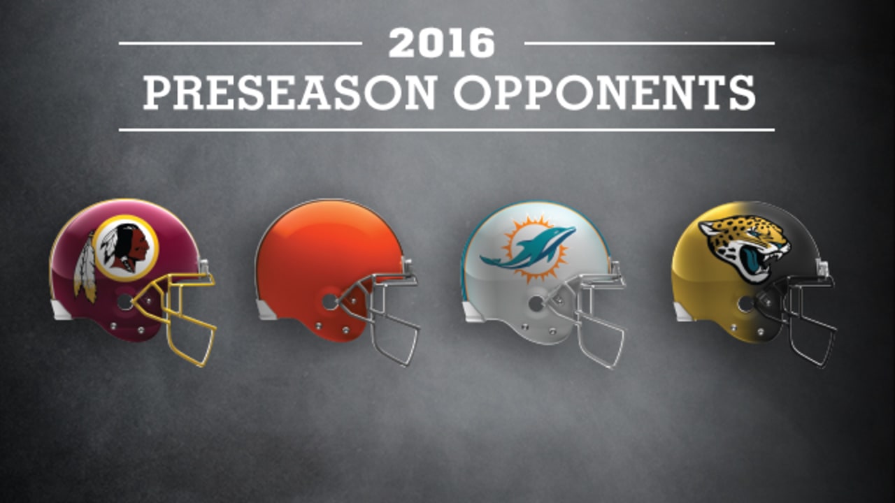 Chicago Bears 2016 preseason schedule and regular season opponents