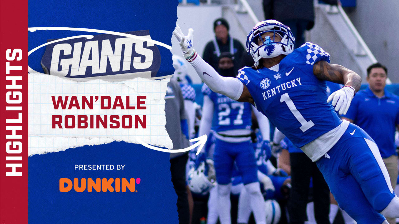 Highlights Kentucky WR Wan'Dale Robinson 2022 NFL Draft Highlights