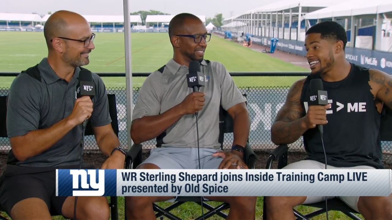 WR Sterling Shepard shares first impressions of TE Darren Waller