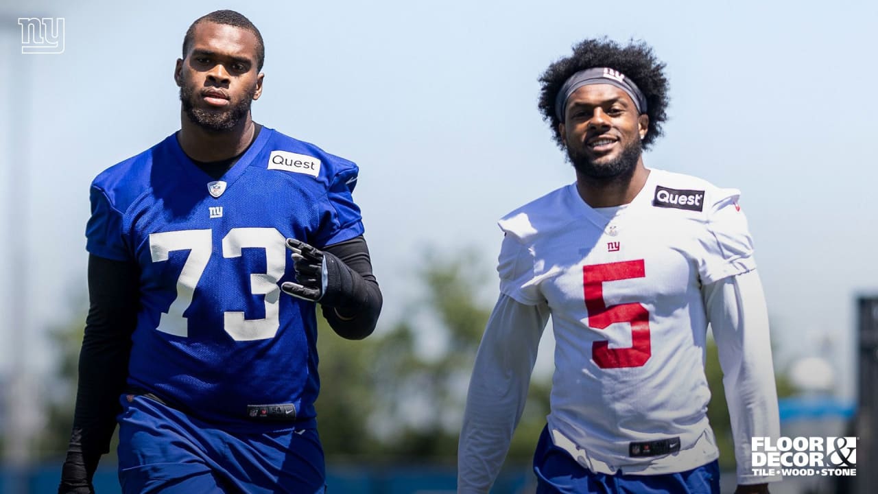 Evan Neal has 'become more of a technician' ahead of season opener - Big  Blue View