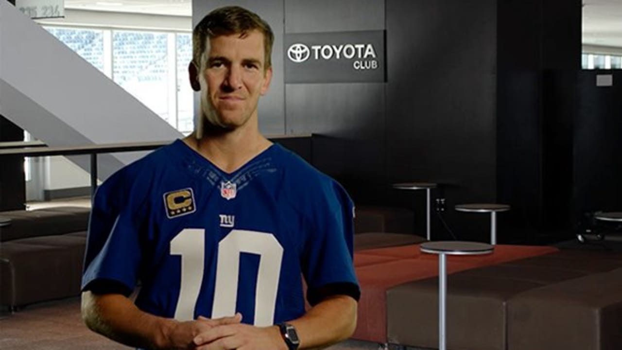 Toyota Club Eli Manning's Message to Fans