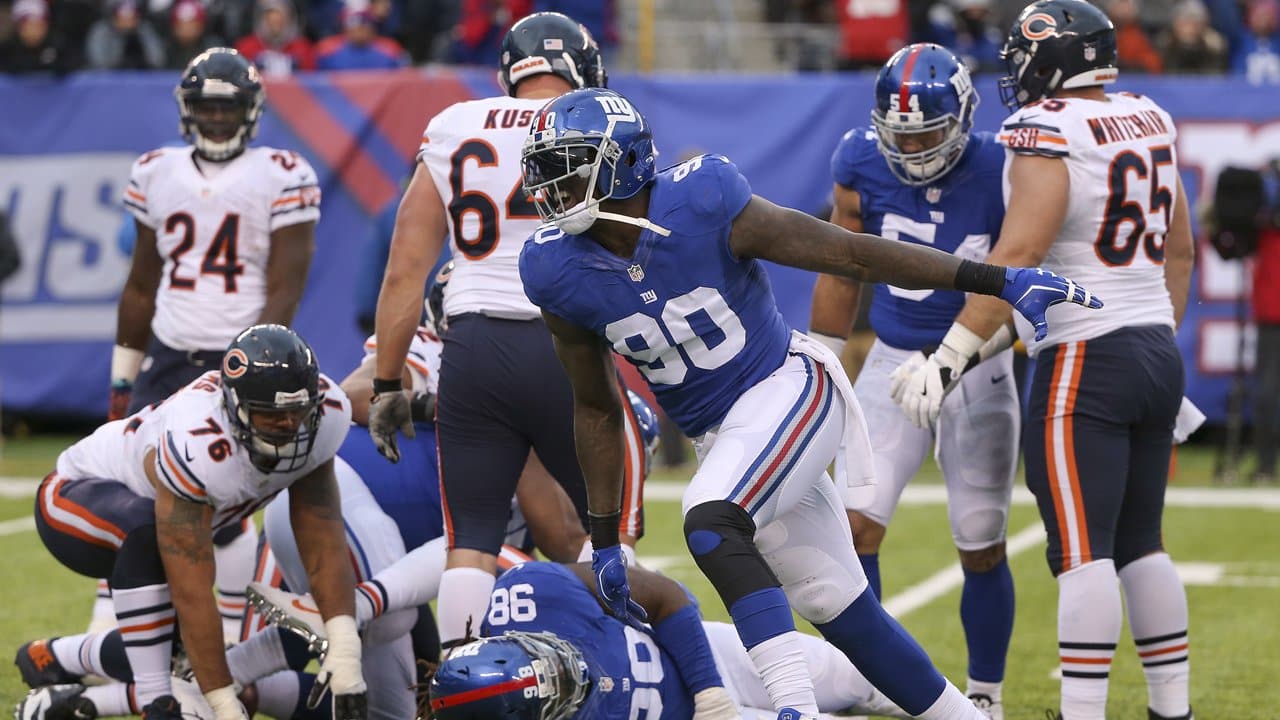 5 Impact Players from Giants vs. Bears