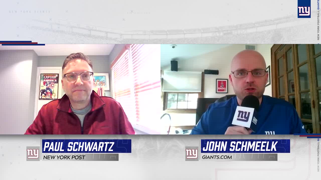 Paul Schwartz '81 Talks N.Y. Giants  Paul Schwartz '81 has been the New  York Giants beat writer for the New York Post since 1994. Hear his thoughts  on the draft, free