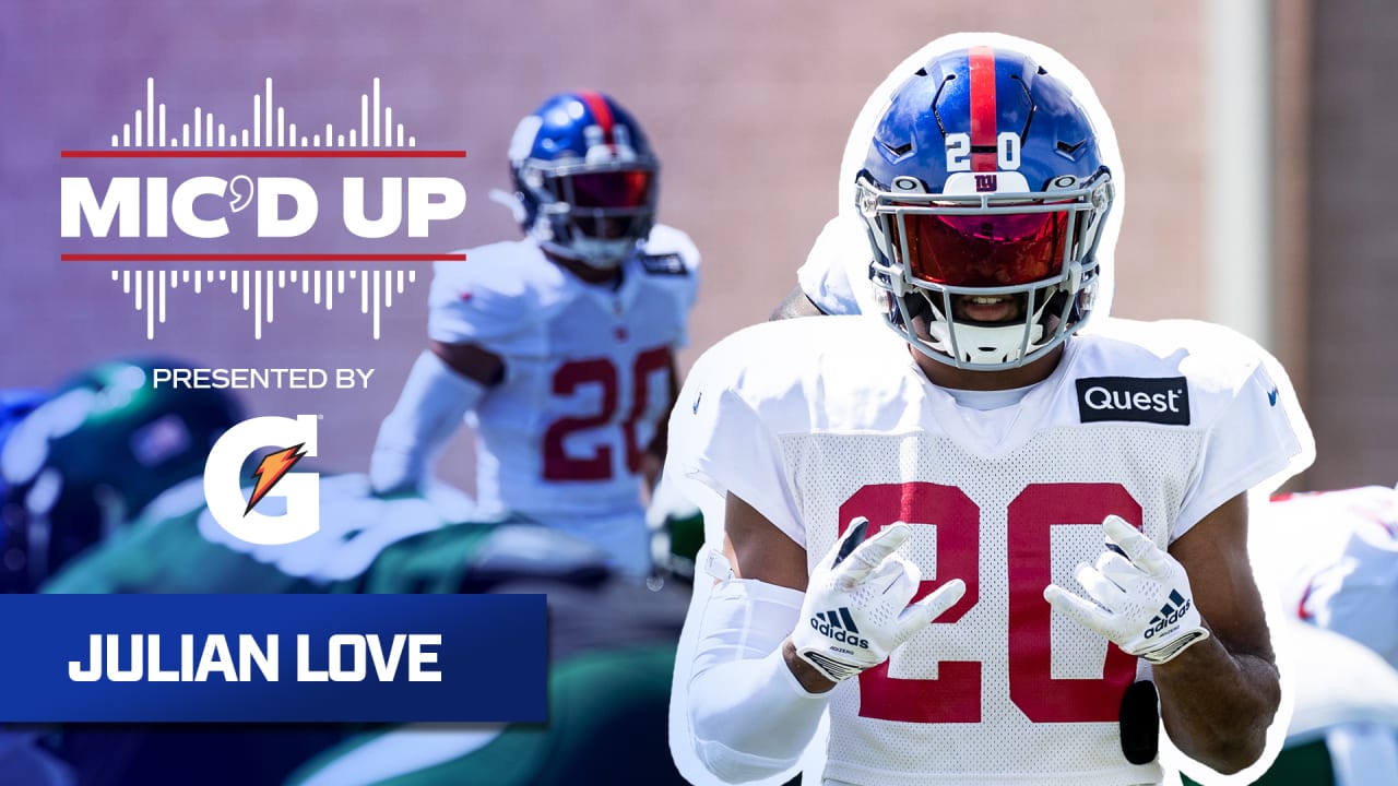 New York Giants: Team should strongly consider Julian Love for