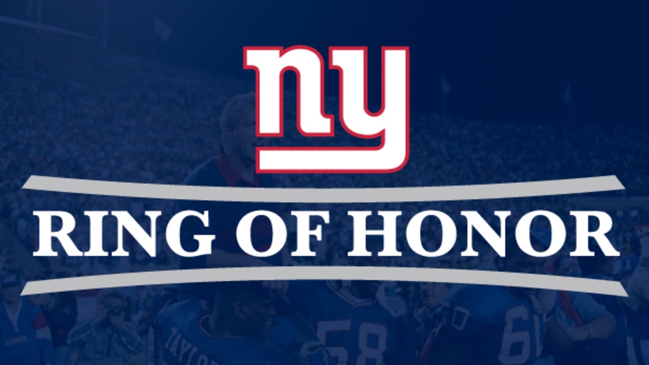 Three legends join Giants Ring of Honor