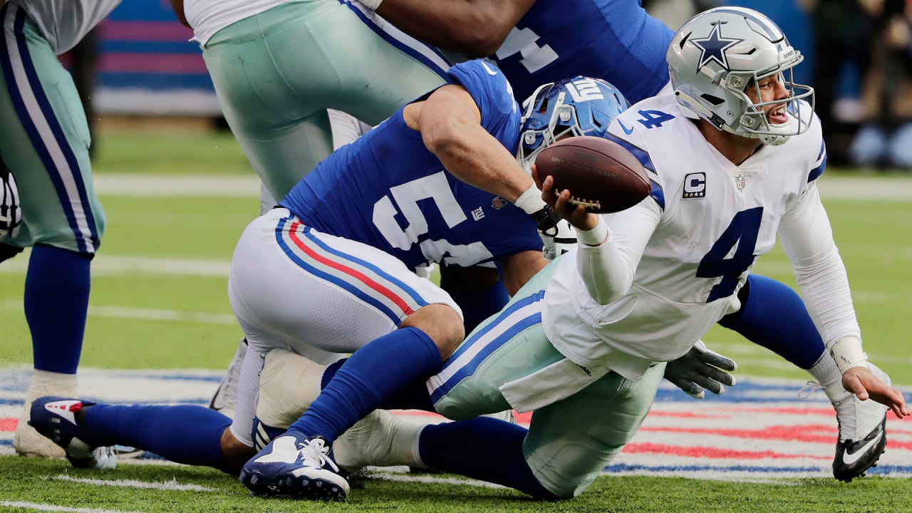 Giants vs. Cowboys Postgame notes and stats