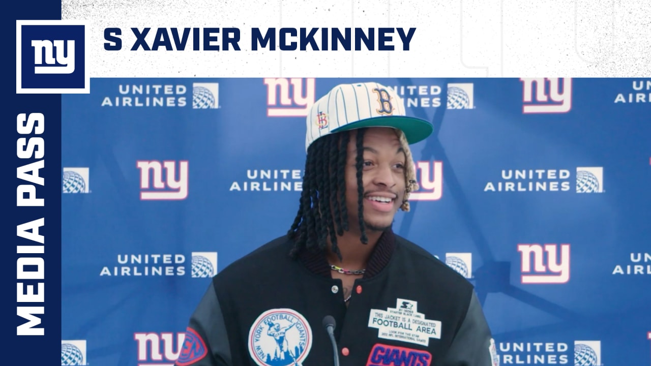 S Xavier McKinney designated for return to practice