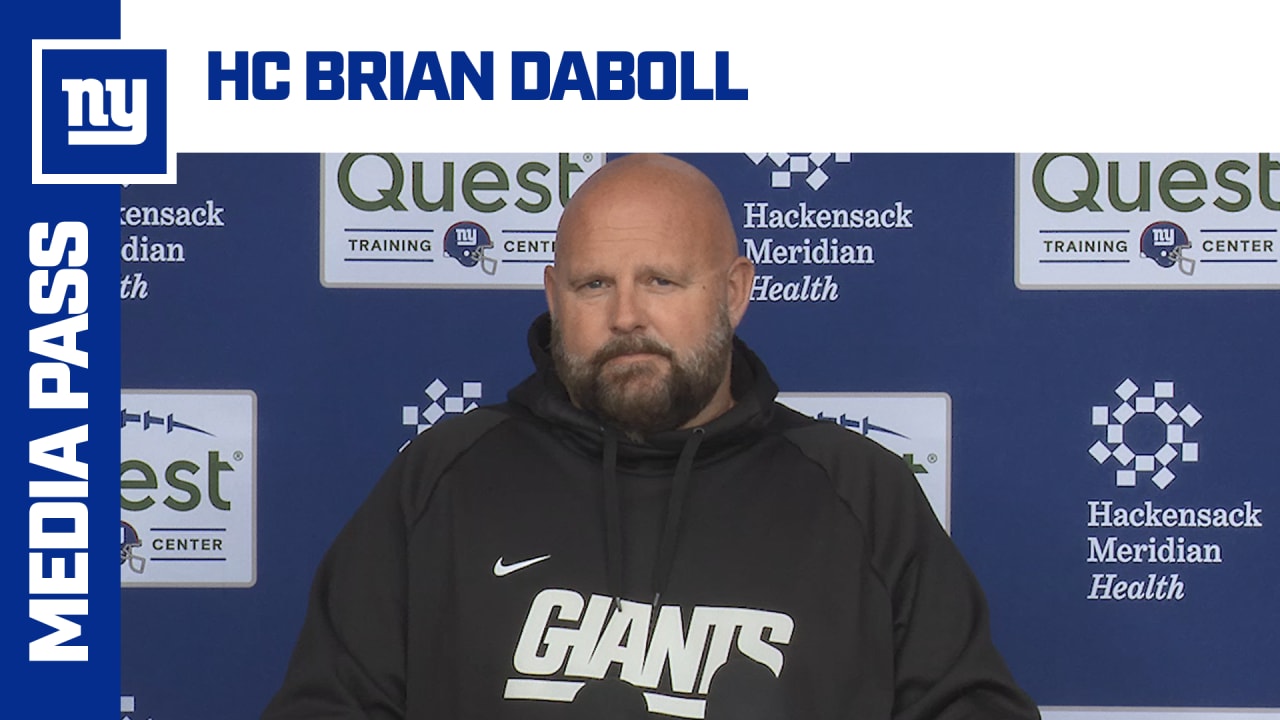 Coach Brian Daboll Previews Week 7 Vs. Commanders