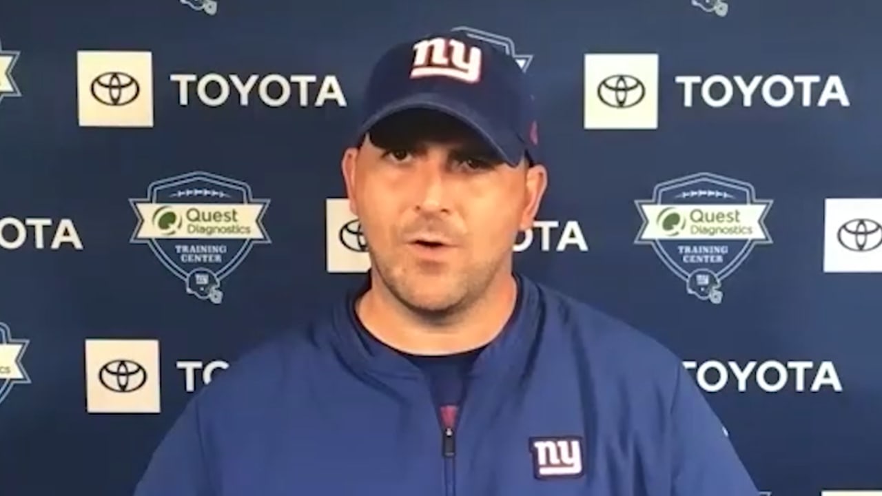 Coach Joe Judge on state of the Giants