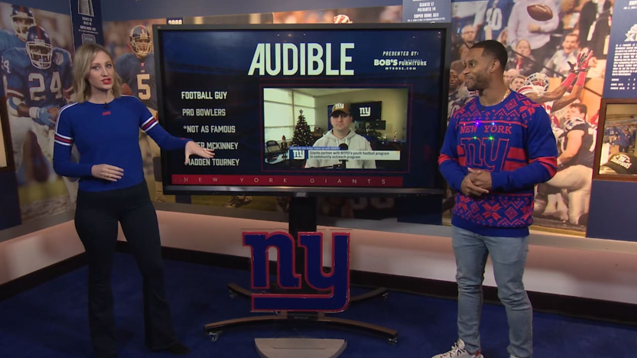 Audible: What's trending for Giants vs. Steelers in Week 1