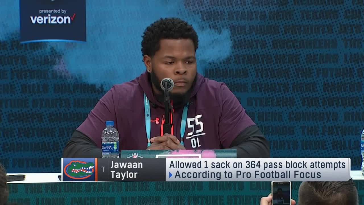 Chiefs RT Jawaan Taylor defends technique after alleged false