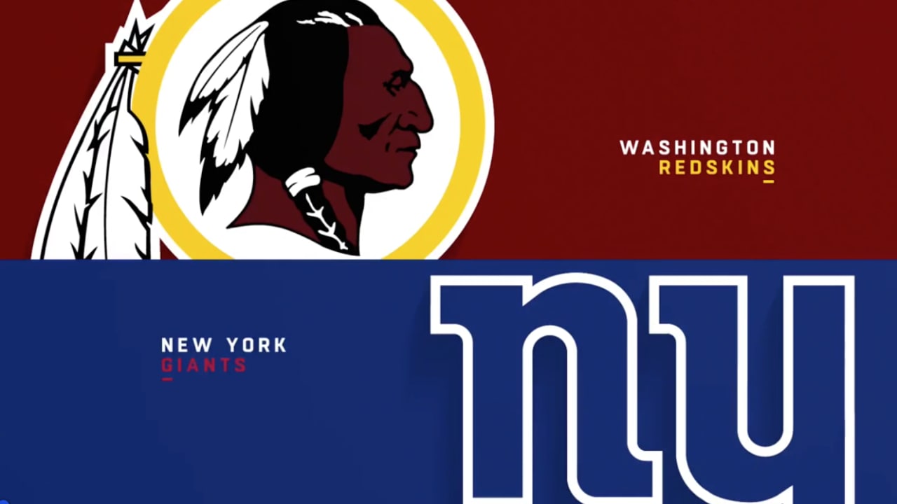 Redskins vs. Giants highlights