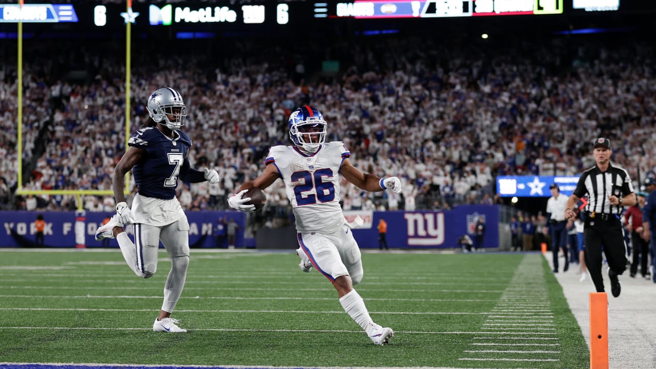 Saquon Barkley on recent TD run: ‘That’s the guy I know’