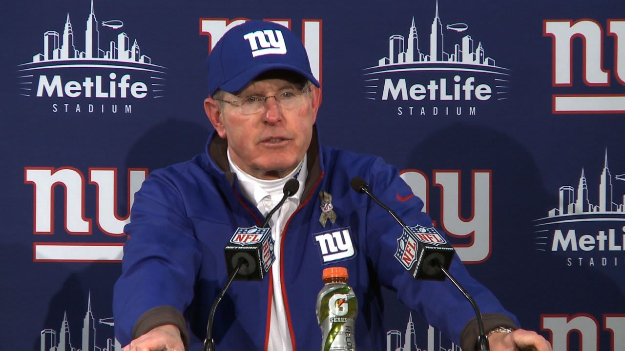 Coach Coughlin after win over Packers