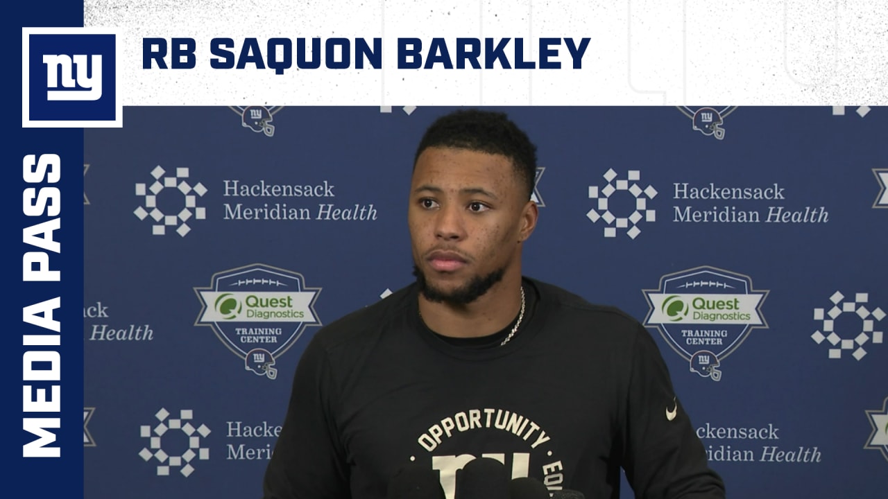 RB Saquon Barkley: 'We're Here For A Reason'