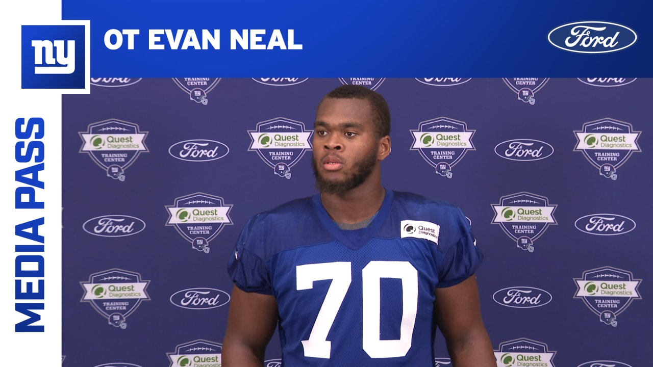 Evan Neal has 'become more of a technician' ahead of season opener - Big  Blue View