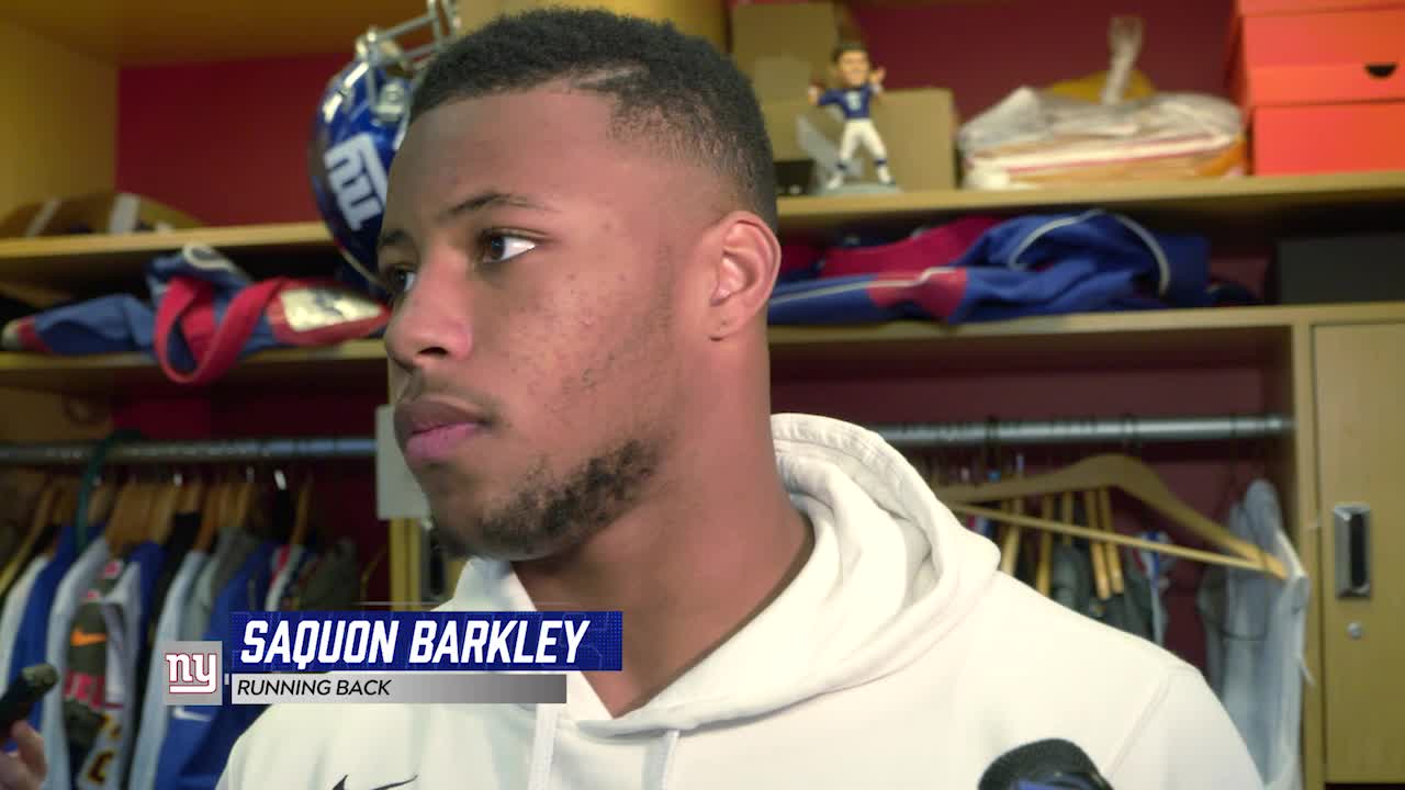 Saquon Barkley On Improving The Run Game