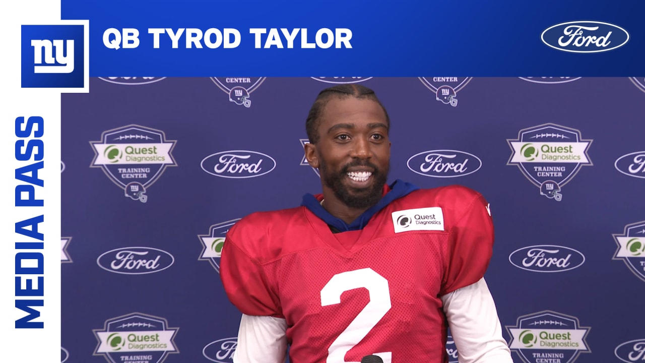 Tyrod Taylor brings experience to Giants' QB room